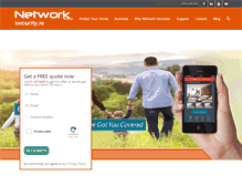 Tablet Screenshot of networksecurity.ie