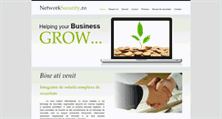 Desktop Screenshot of networksecurity.ro
